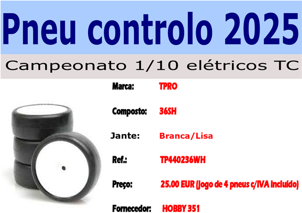 PNEU CONTROLO PARA 2025 - RESULTADO DA VOTAÇÃO